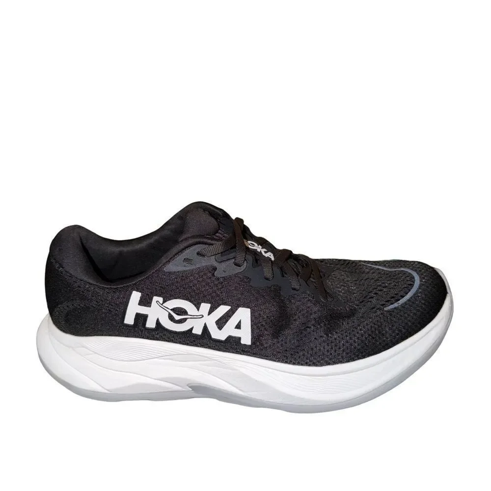 HOKA Men's Rincon 4 Black Running Shoe - Lightweight Cushioning size 9D